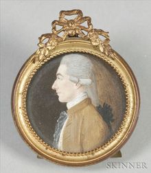 Portrait Miniature of a Gentleman